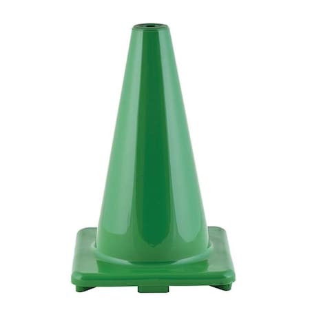 Champion Sports Champion Sports CHSC12GN 12 in. Hi Visibility Flexible Vinyl Cone - Green CHSC12GN